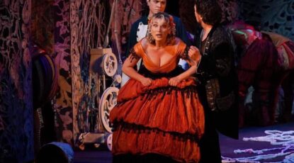 Oprera singer Maria Stone. Concert Photo  from Helios Theatr